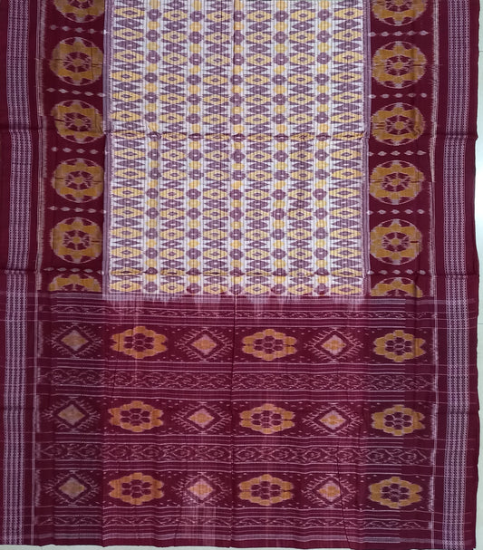Odisha Handloom sambalpuri design casual cotton saree