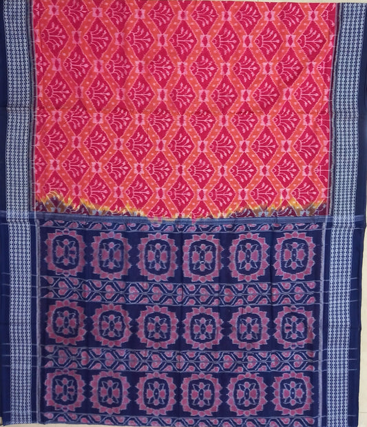 Odisha Handloom floral design Pure Sambalpuri cotton sarees