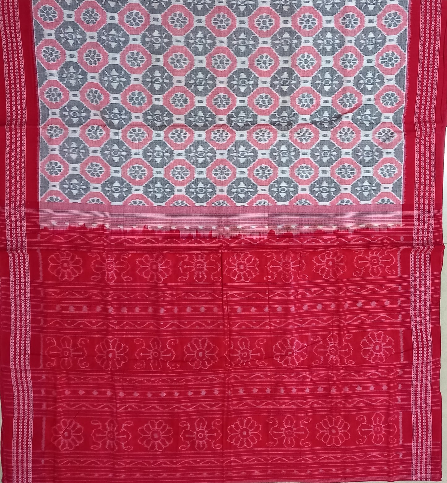 Odisha Handloom Buti design pure sambalpuri cotton saree