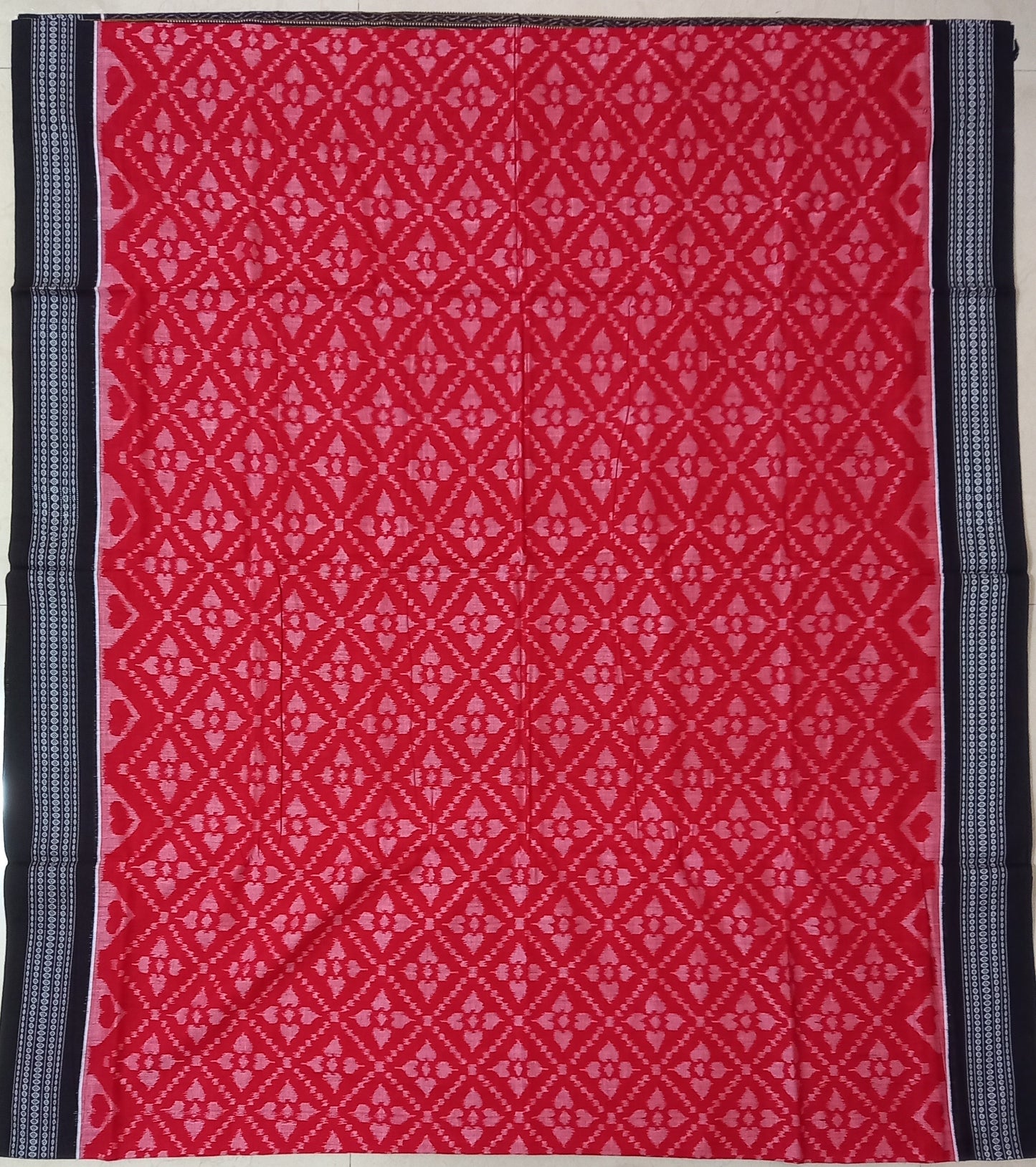 New Style Bargarh Handloom Work Odisha Handmade Bandha Sambalpuri Cotton Saree