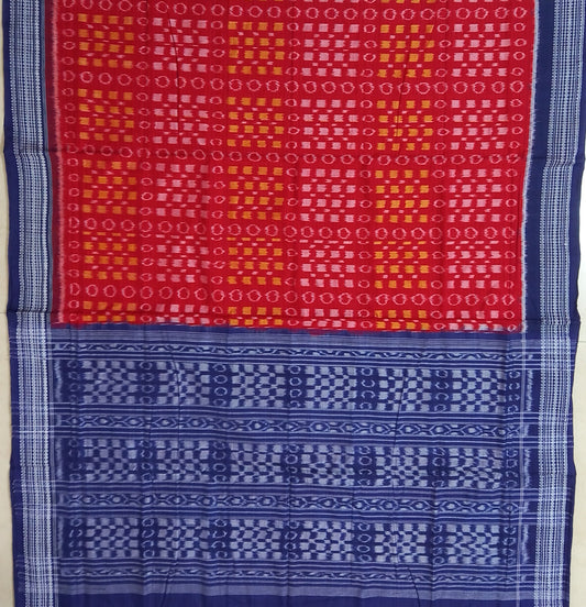 Odisha Handloom Sambalpuri best quality affordable Cotton Saree with Pasapalli design