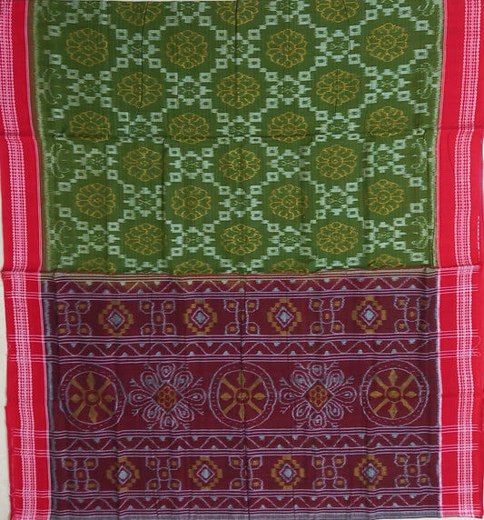 Buy Pure Authentic bandha handloom Odisha Sambalpuri Cotton Saree