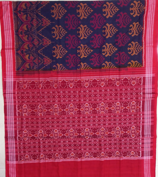 Beautiful Bomkai Cotton Odisha Handloom Saree from Sonepur