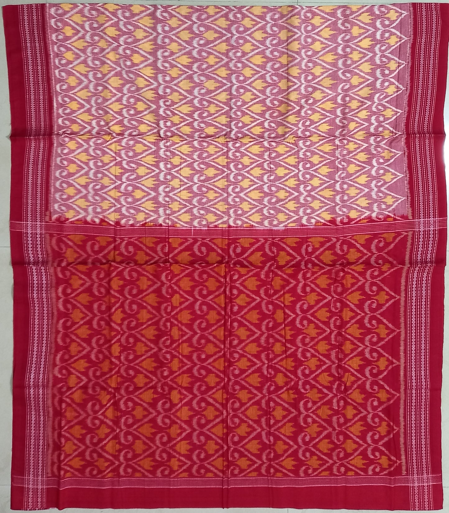 Odisha Handloom Sambalpuri Pasapalli design Pure Cotton Saree