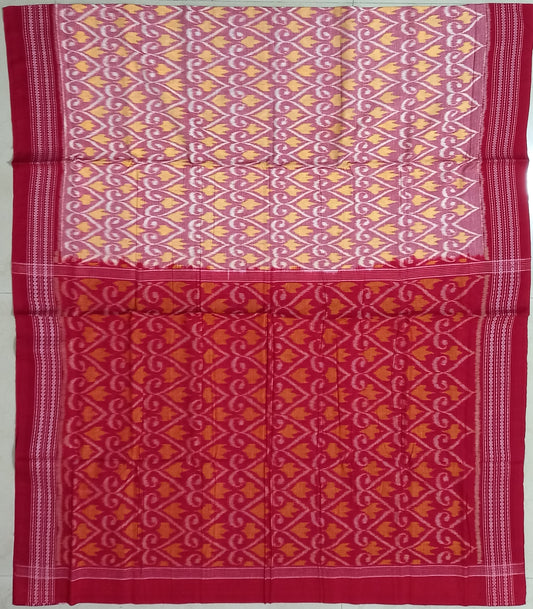 Odisha Handloom Sambalpuri Pasapalli design Pure Cotton Saree