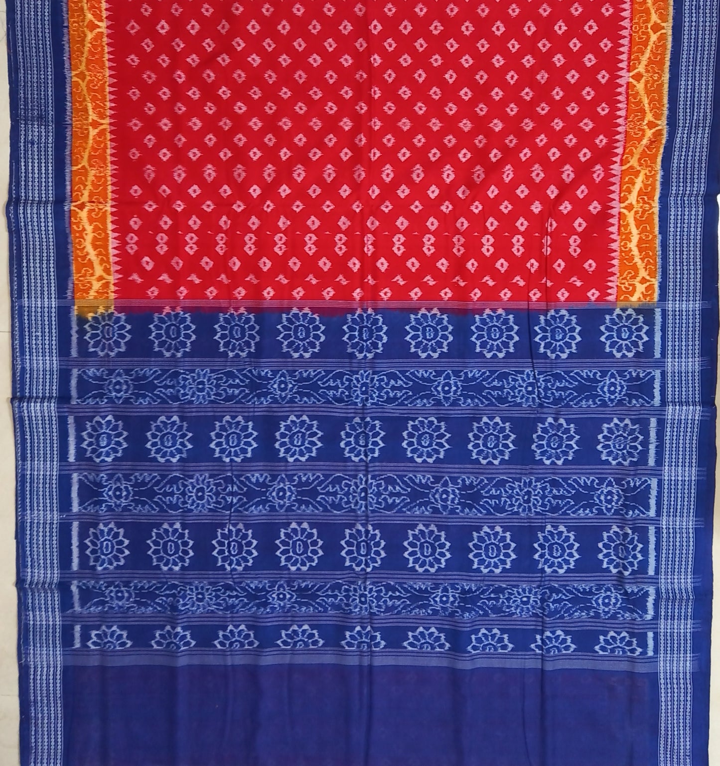 Odisha Handloom embroidery Bomkai design sambalpuri cotton saree