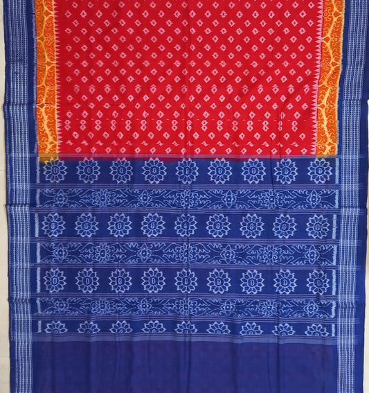 Odisha Handloom embroidery Bomkai design sambalpuri cotton saree