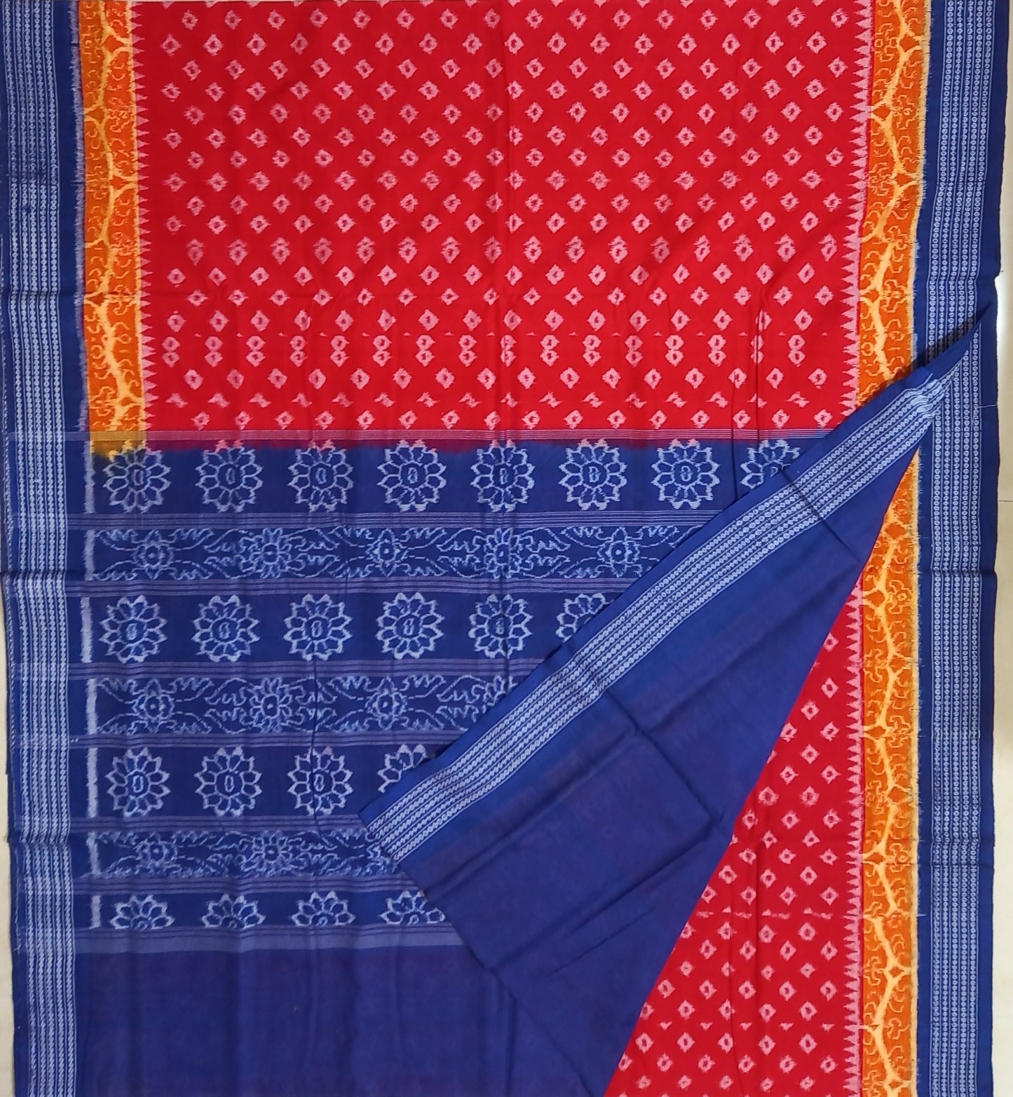 Odisha Handloom embroidery Bomkai design sambalpuri cotton saree