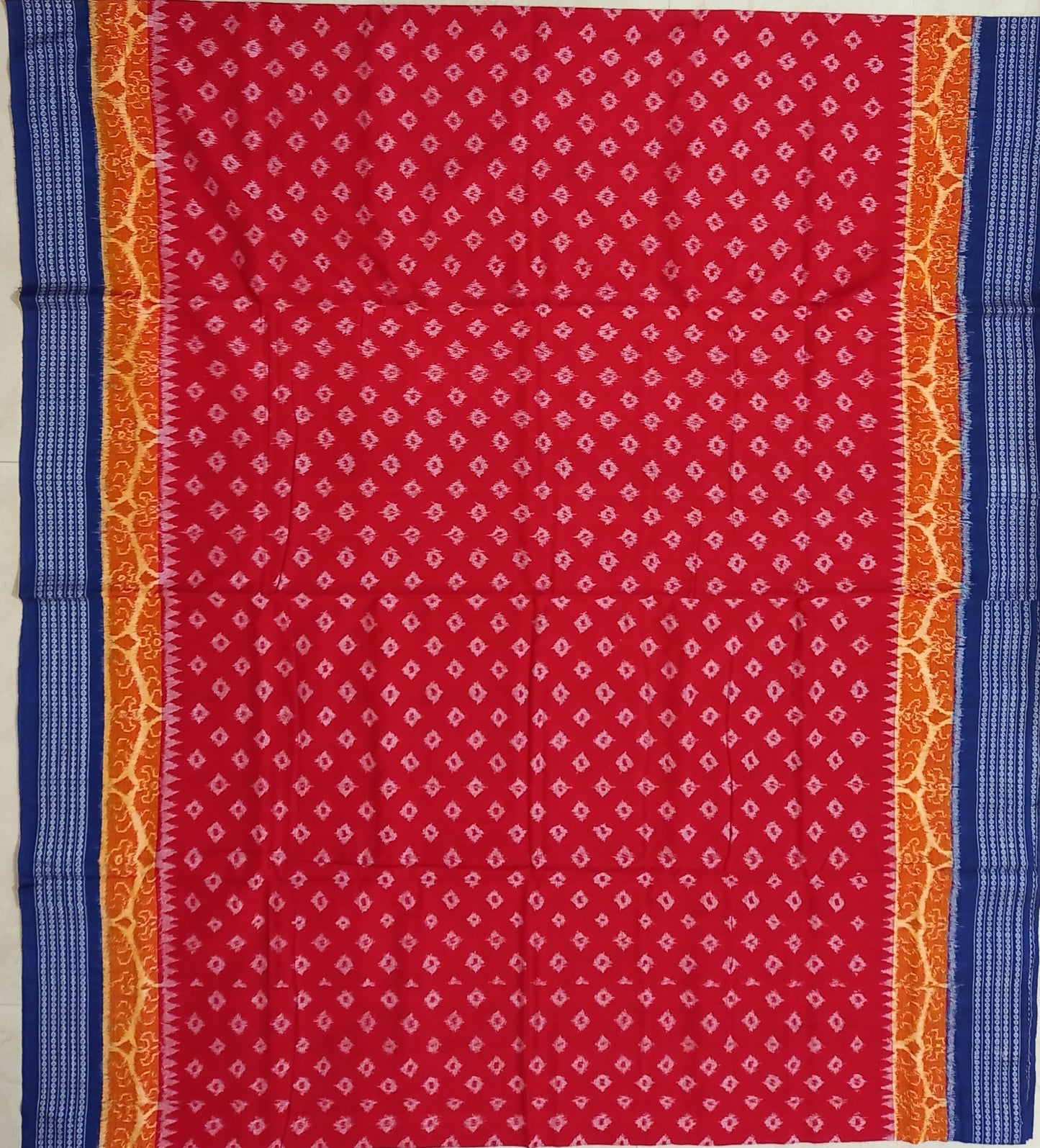 Odisha Handloom embroidery Bomkai design sambalpuri cotton saree