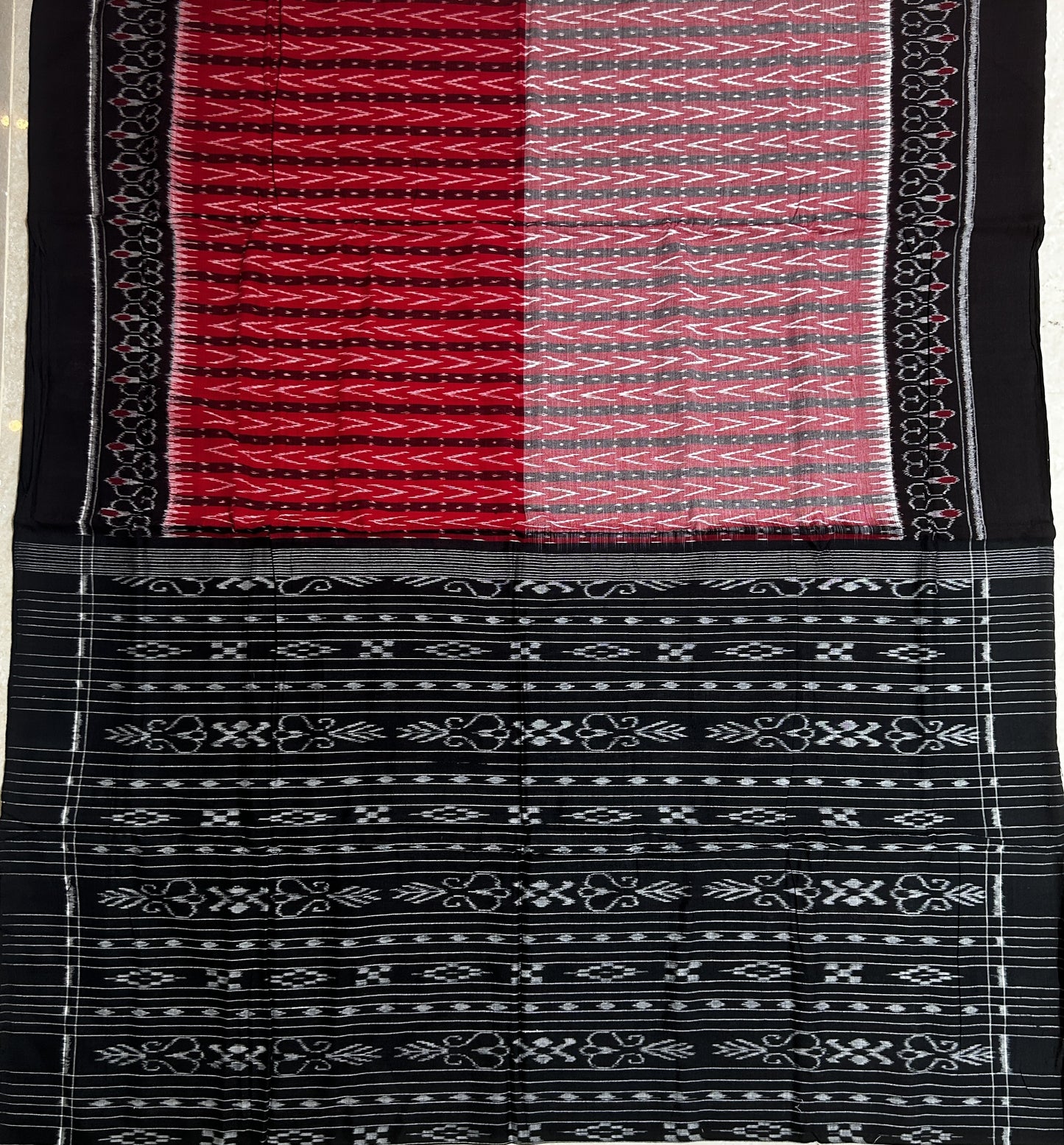 Beautiful Bomkai Cotton Odisha Handloom Saree from Sonepur