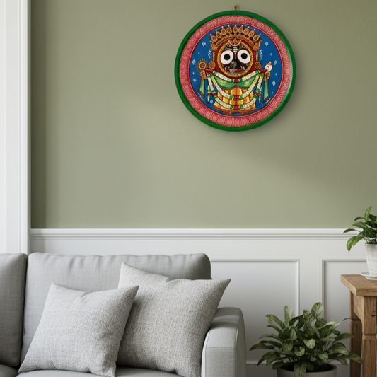 Odisha handicraft Raghurajpur Painitng Wall Decor for Home Office best for Gift