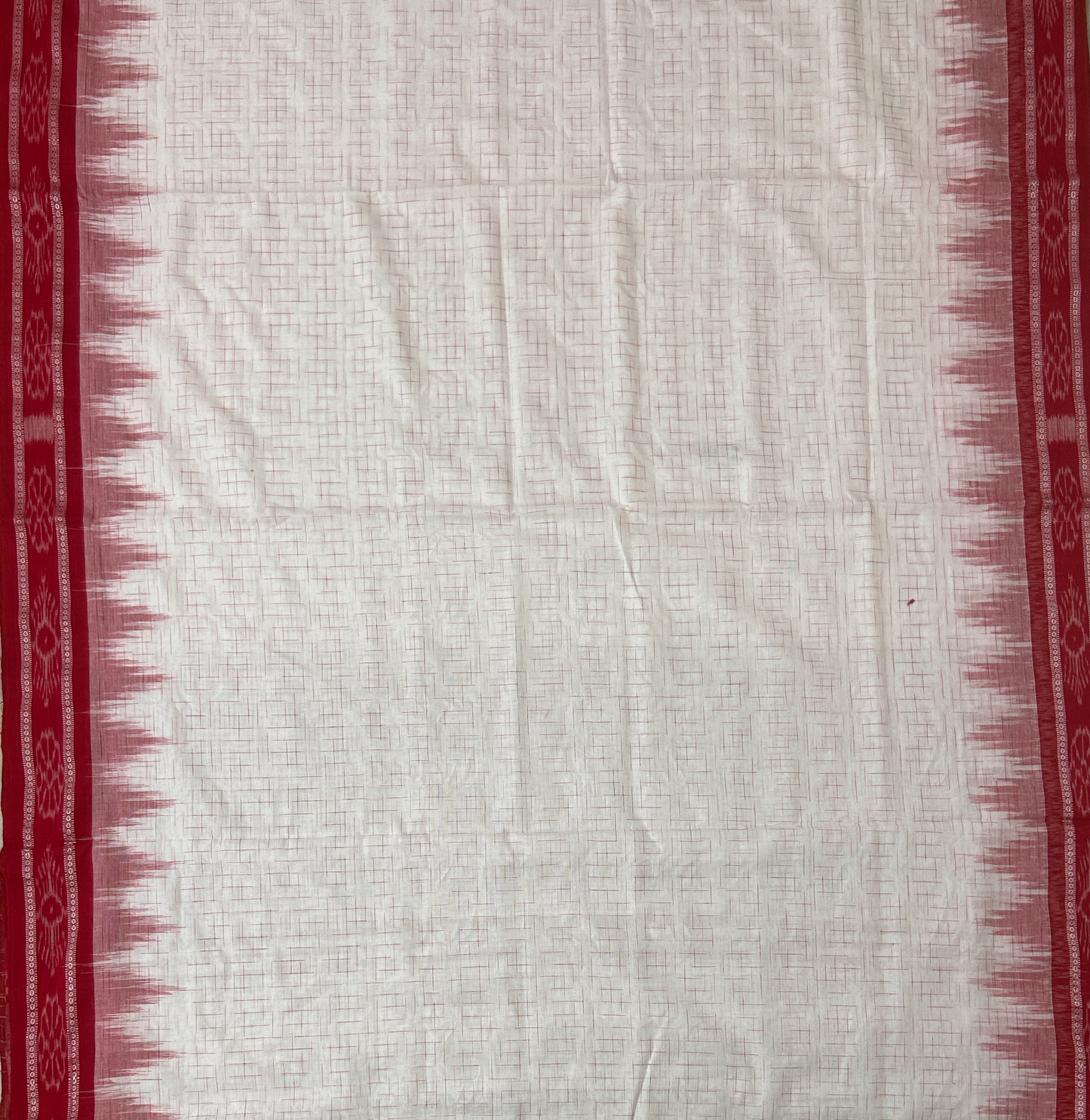 Odisha Handloom Nuapatna Pure cotton bandha jharana saree