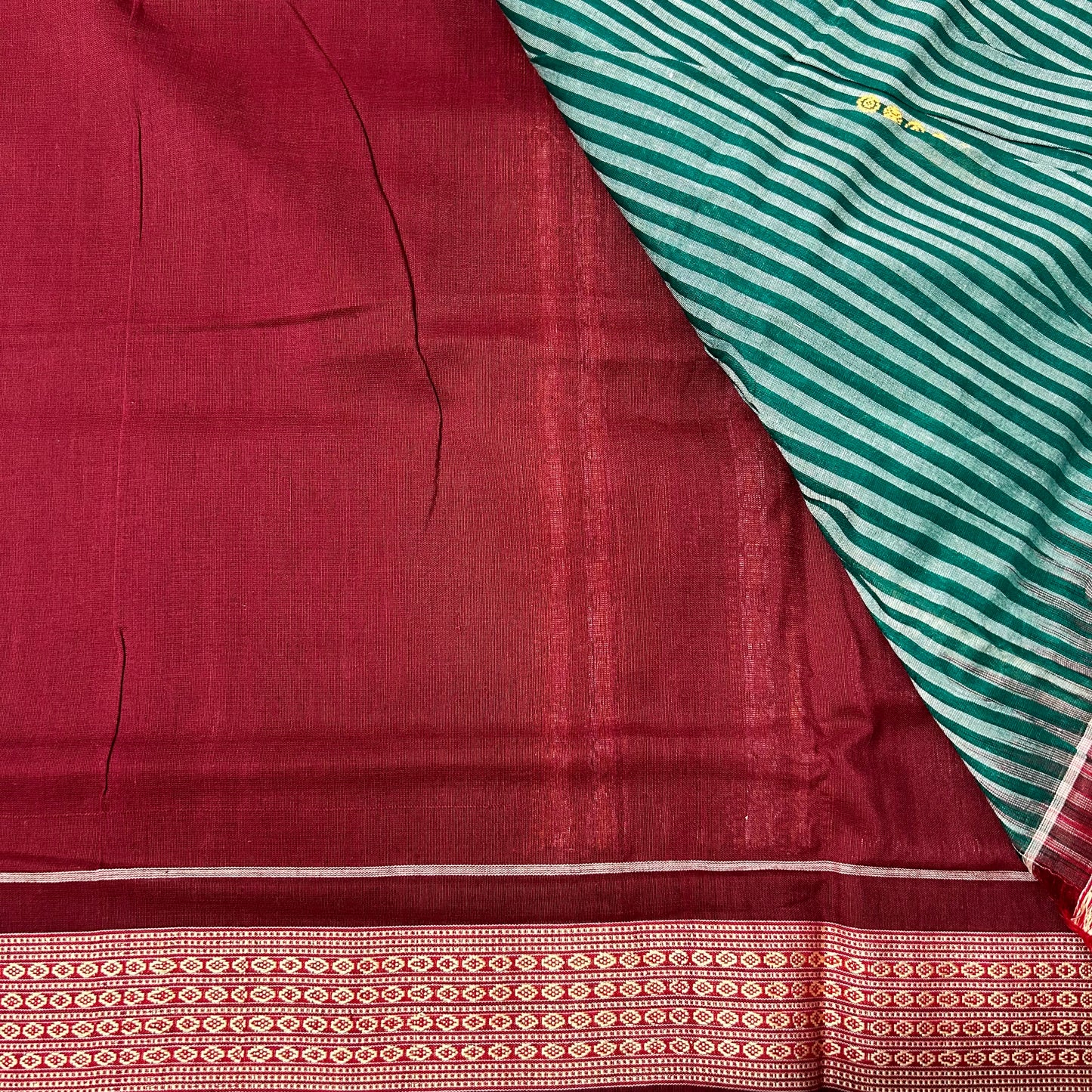 Odisha Handloom Sambalpuri Bomkai Pure Cotton Saree