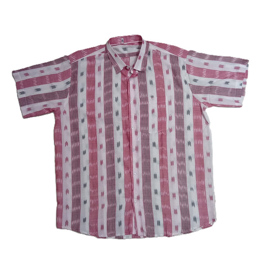 Odisha Handloom Nuapatna Pure Cotton half Shirt for Men