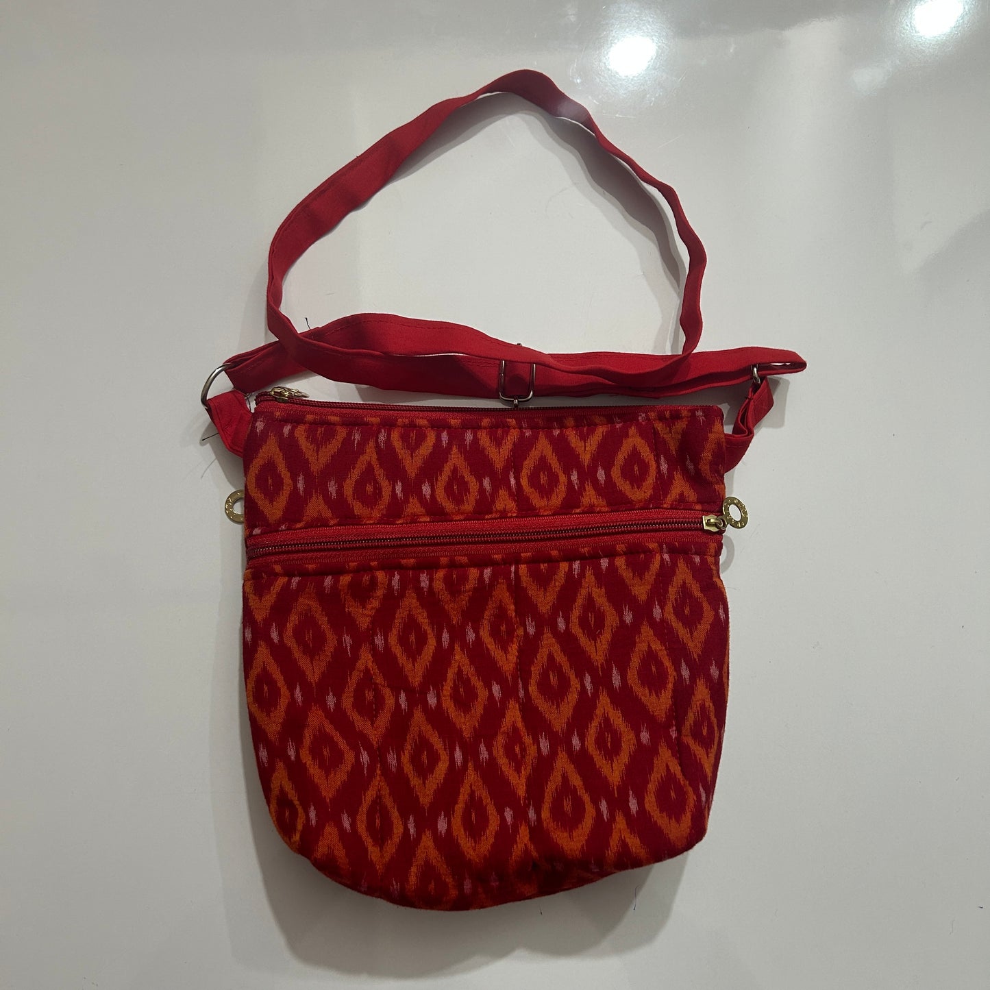 Buy Ikkat handloom Sambalpuri Bag made from pure cotton authentic fabrics