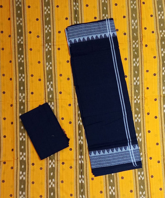 Odisha Handloom Bandha Nuapatna Unstitched cotton Dress Set for Functions