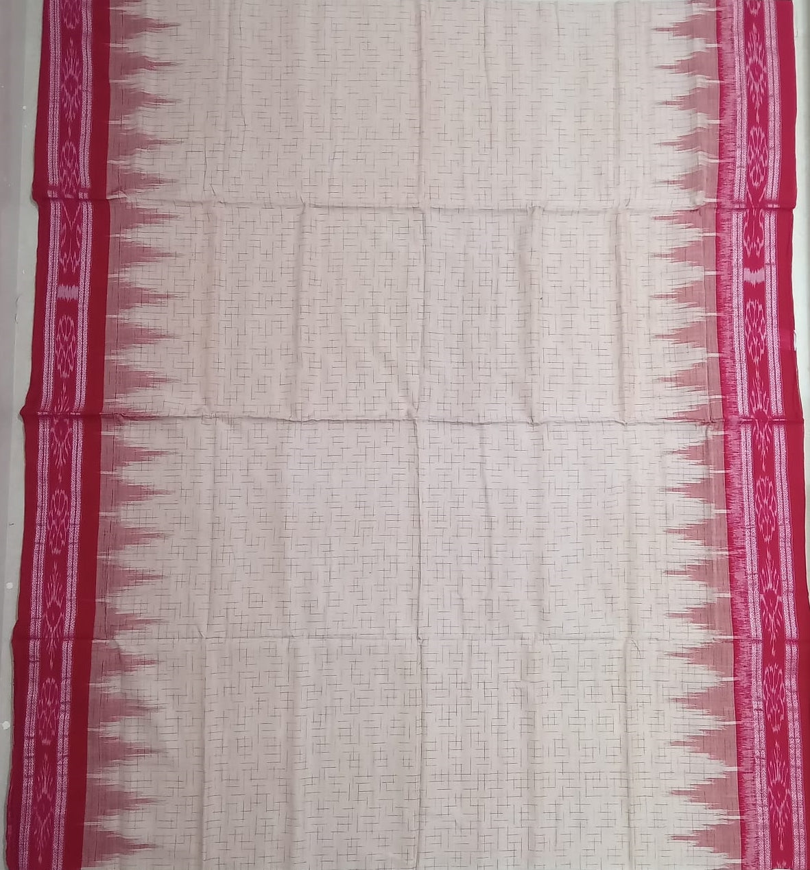 Odisha Handloom Sambalpuri bandha plain jharana casual abhimanpur cotton saree