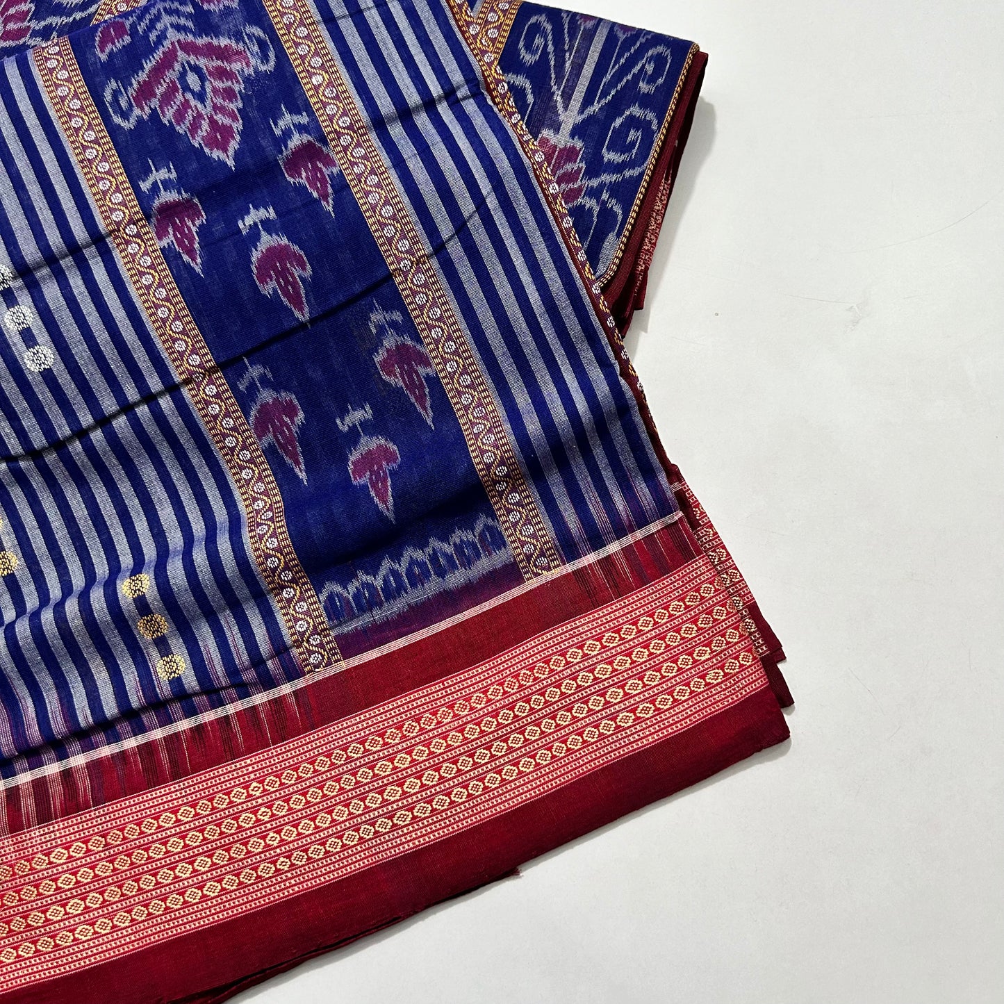 Odisha handloom Bomkai pure cotton saree