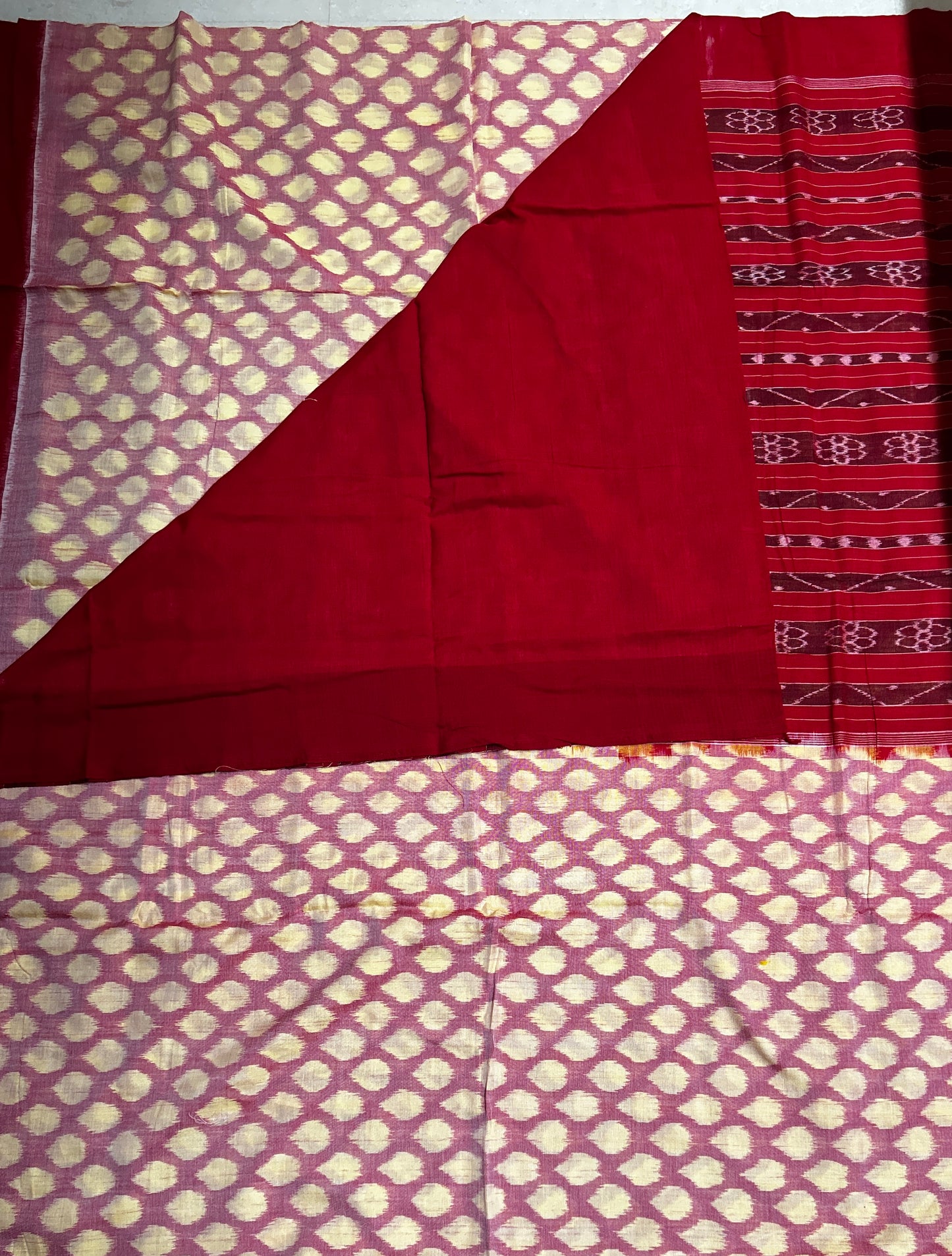 Odisha handloom Nuapatna Ikat Pure cotton saree