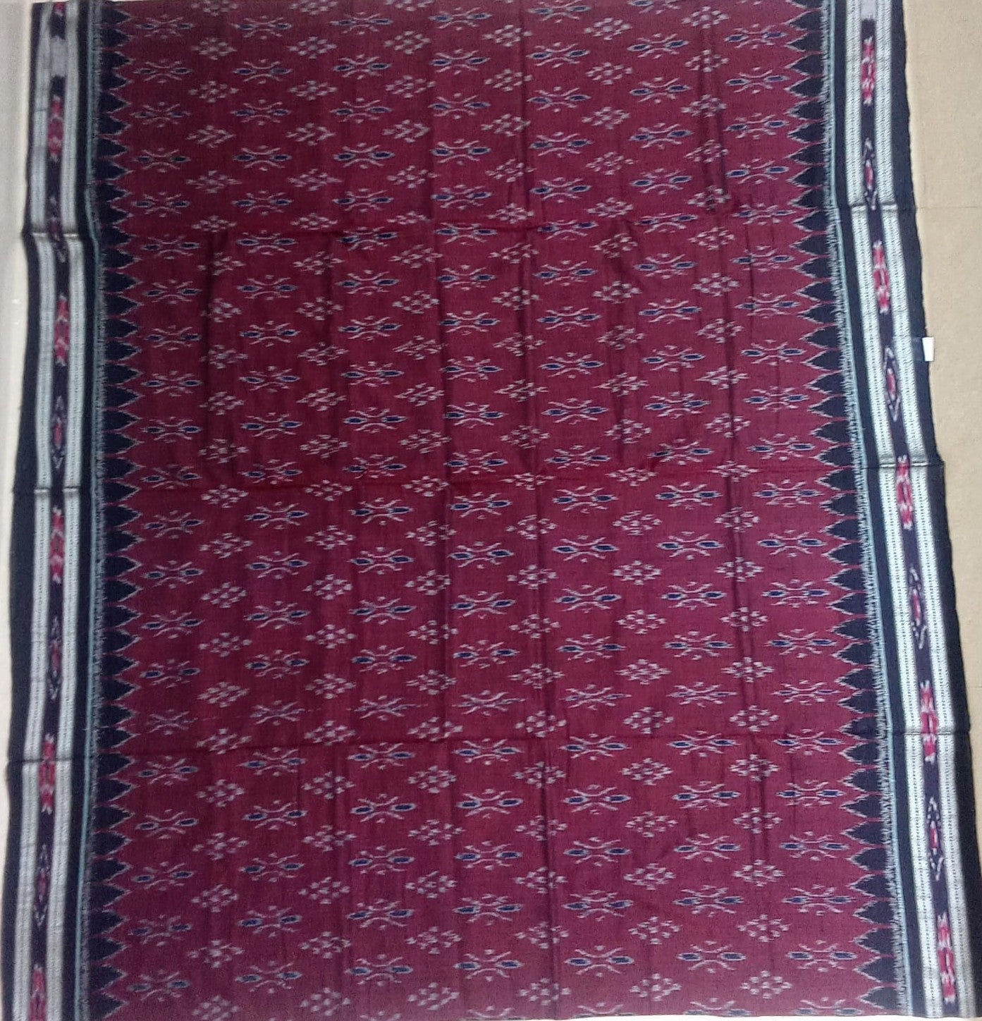 Odisha handloom nuapatna cotton saree renowned for their vibrant colors and intricate ikat