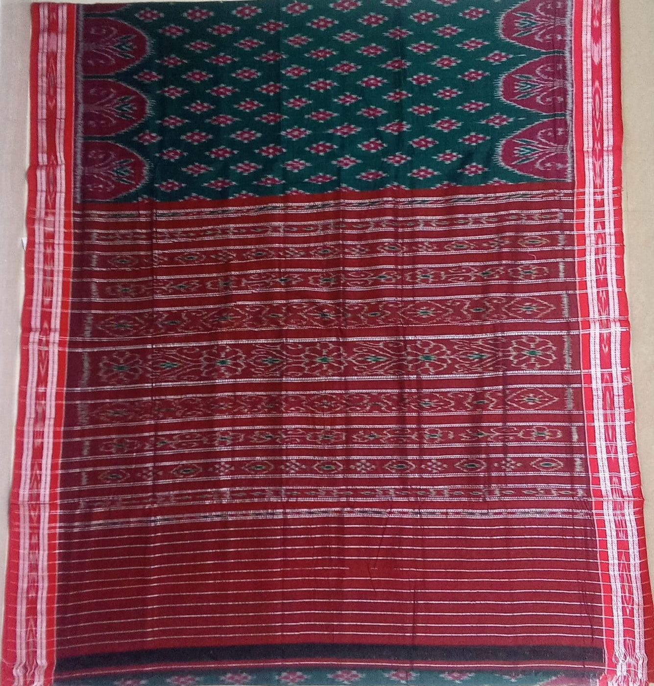 Odisha Handloom Pure Cotton Maniabandha handloom Saree for Marriage Gift