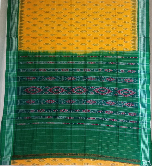 Maniabandha design Pure cotton body bandha handloom saree from Odisha