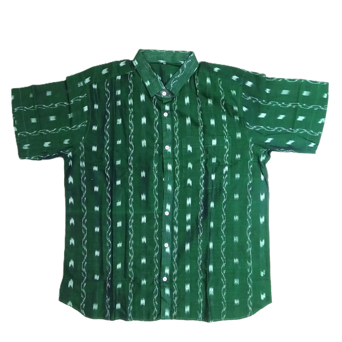 Odisha Handloom Cotton Sambalpuri Half Shirt Per Men in Summer