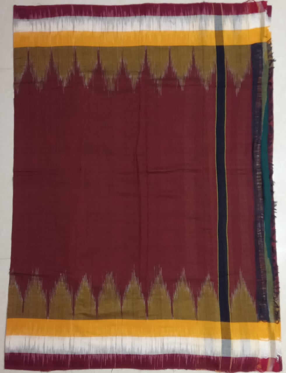 Odisha Handloom Nuapatna Cotton Joda Best Puja Wear For Men