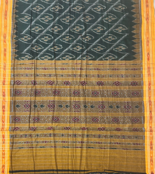 Buy Odisha handloom maniabandha pure ikat cotton sadhi | Shop Saree Online