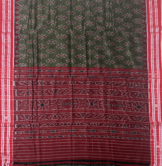 Odisha Handloom Nuapatna Cotton handwoven everyday wear saree