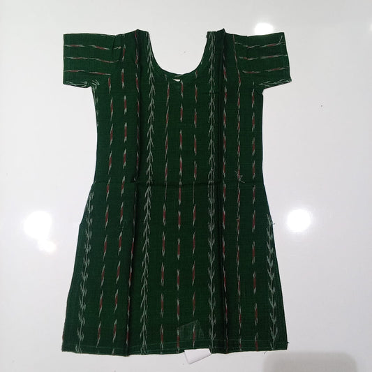 Odisha handloom Pure Cotton Sambalpuri Readymade baby Girl Kurti