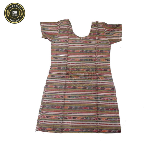 Odisha handloom New Style Ikat work child baby sambalpuri kurti for Functions