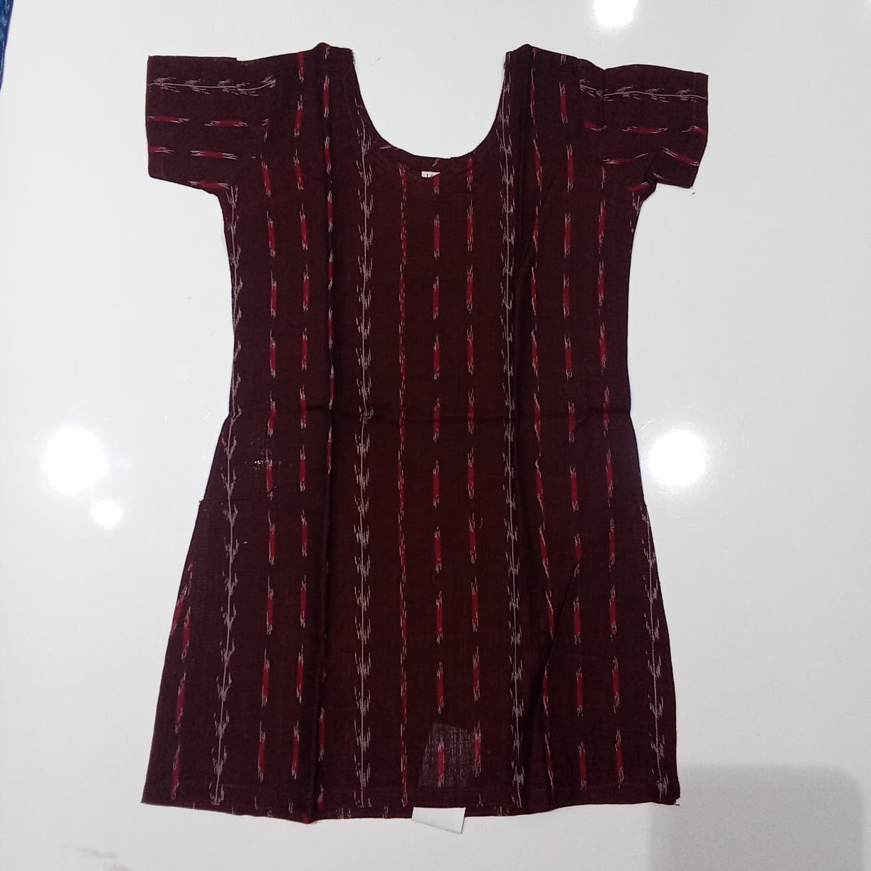 Odisha handloom pure cotton sambalpuri baby girl frock