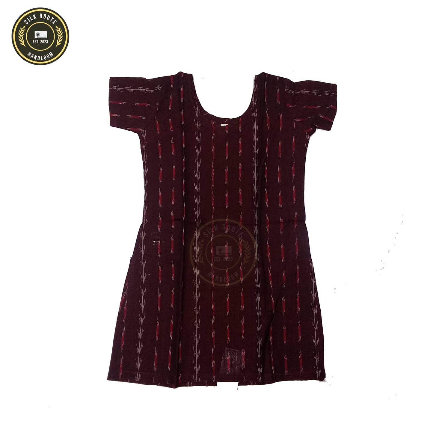 Odisha handloom pure cotton sambalpuri baby girl frock