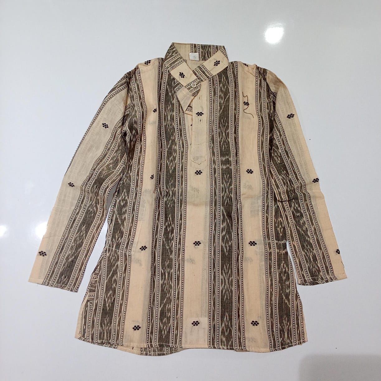 Odisha Ikat nuapatna handloom pure cotton baby boy readymade kurta
