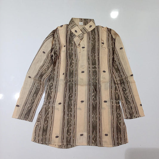 Odisha Ikat nuapatna handloom pure cotton baby boy readymade kurta