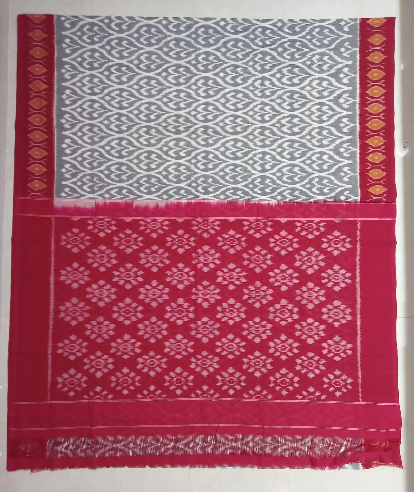 Odisha Handloom Pure Cotton latest design sambalpuri saree for govt women officers