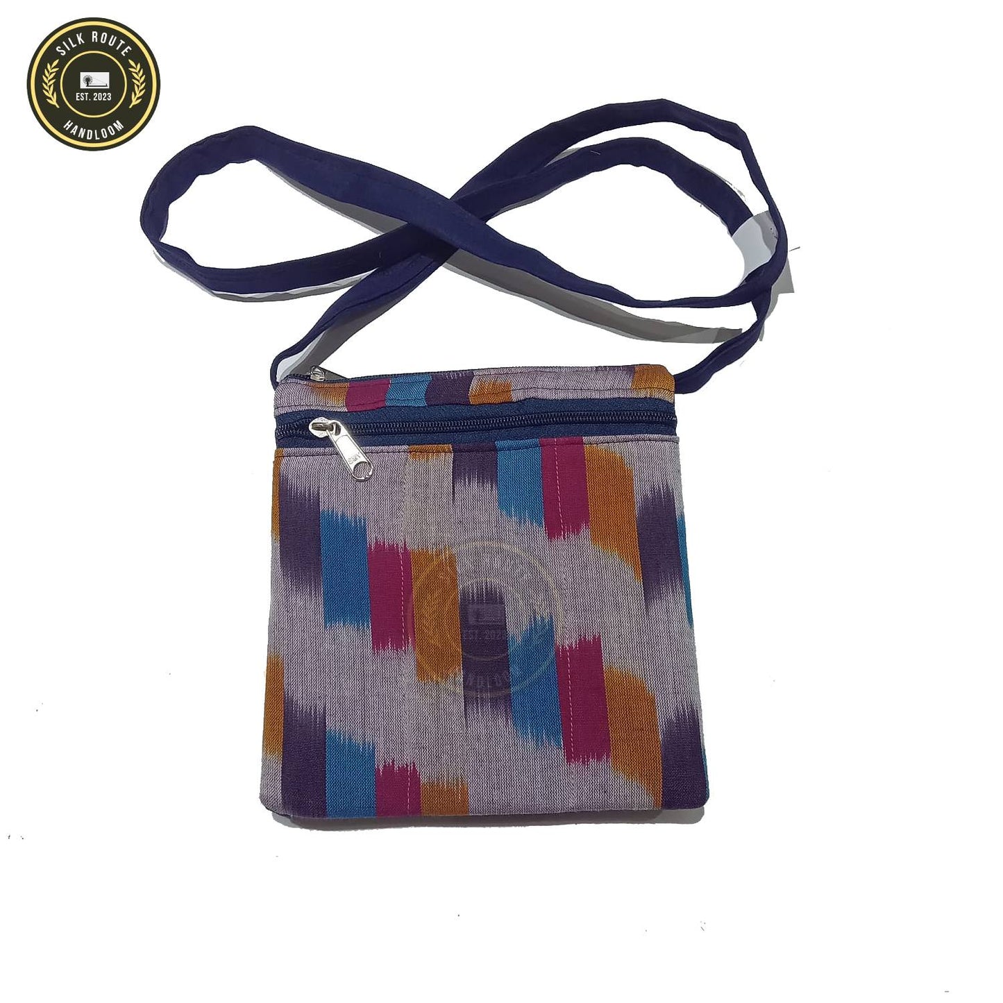 Odisha handloom sambalpuri Ikat design Cloth Bag for college Girls bike rider