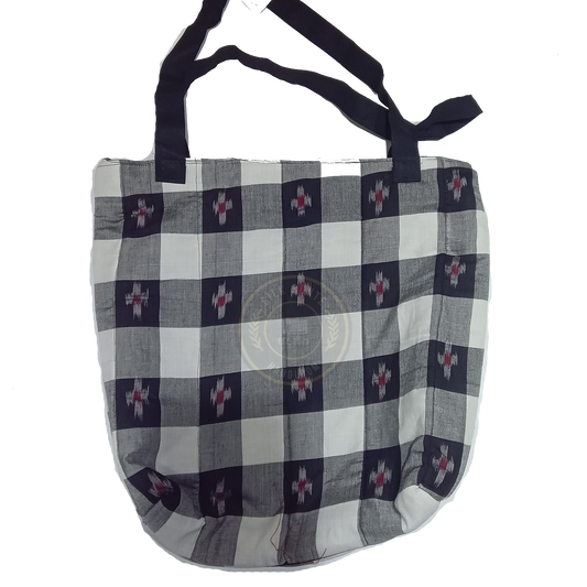 Odisha handloom pasapalli design large soulder bag for Office goer women