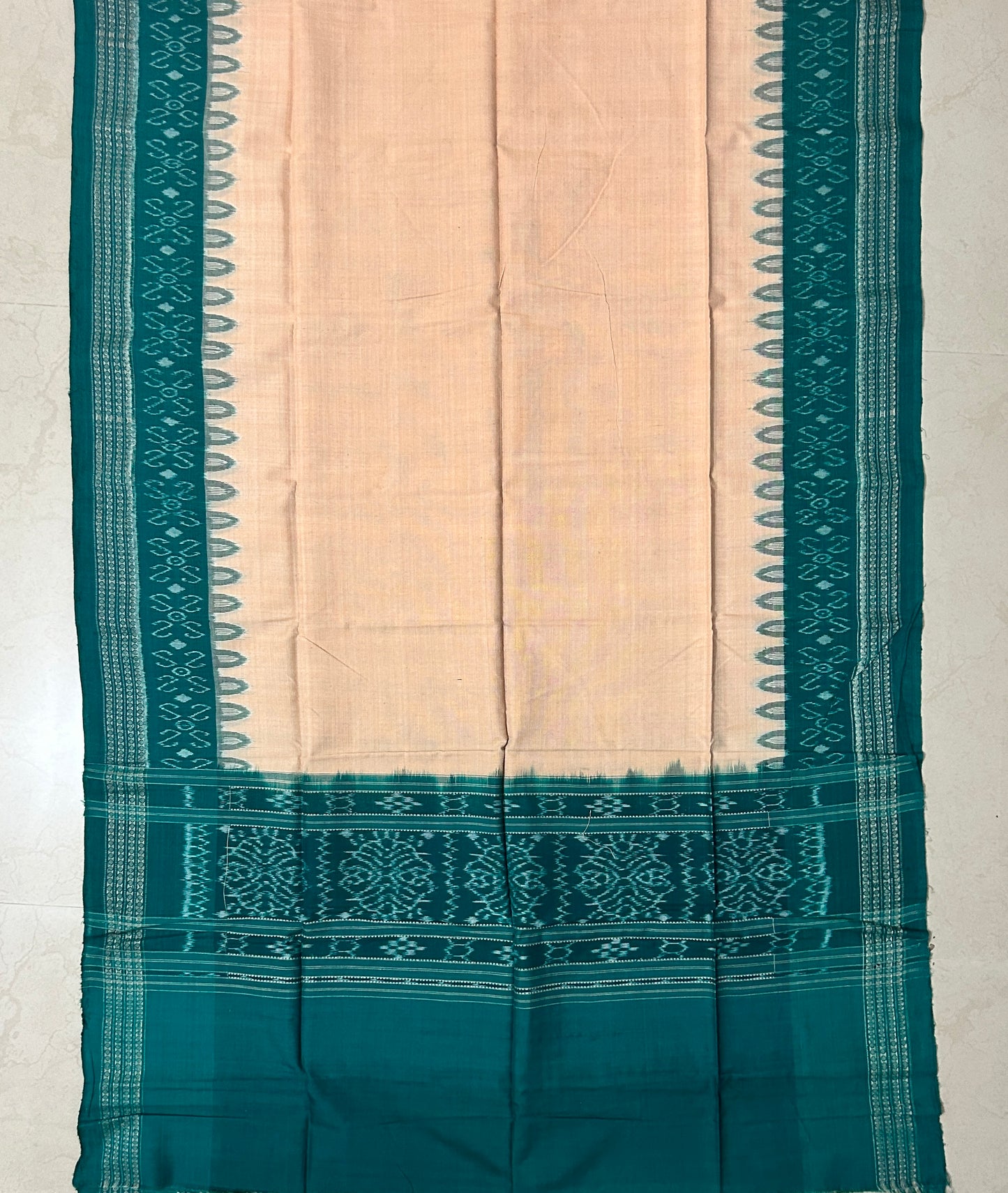 Odisha handloom Sambalpuri Ikat border Pure cotton dupatta for girls wear