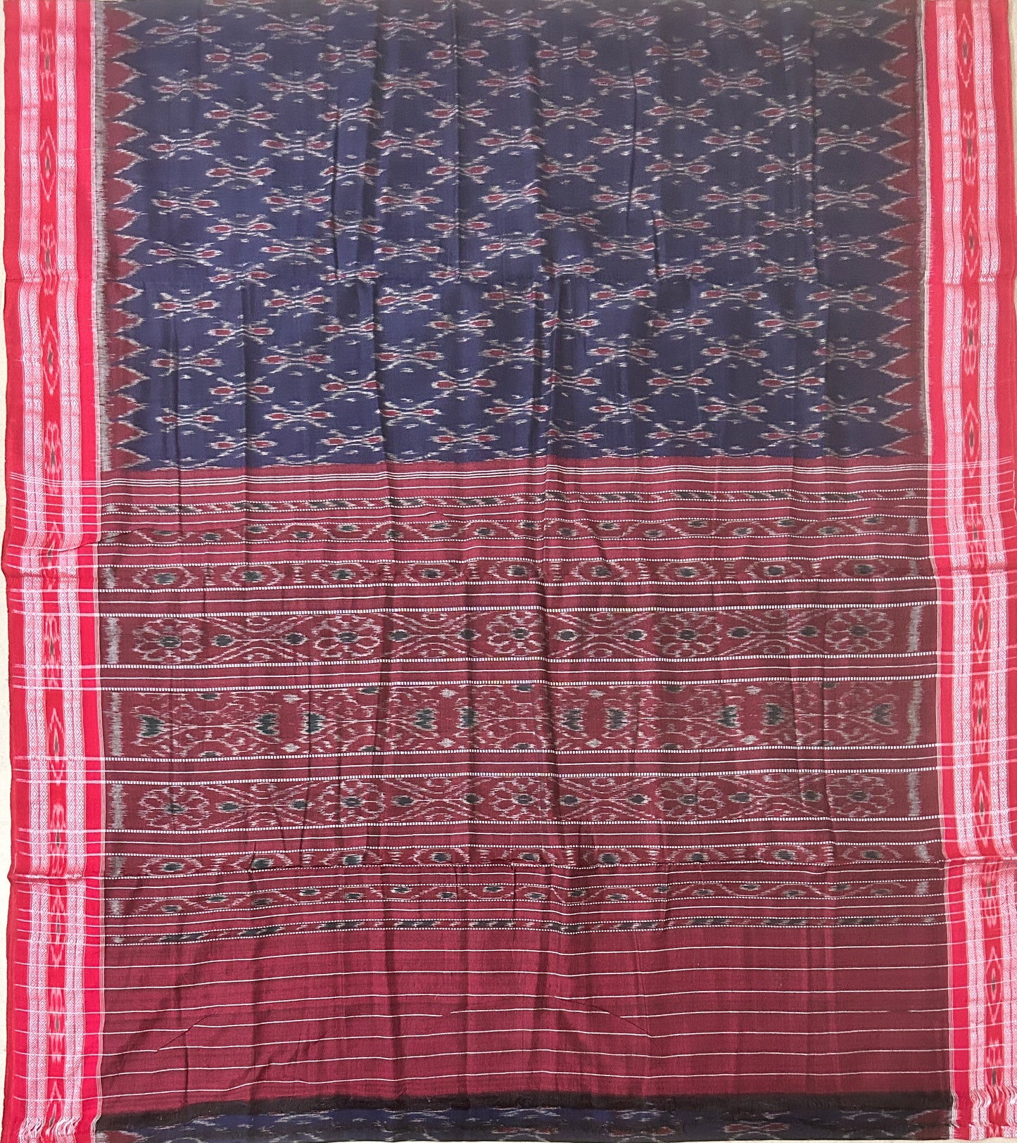 Buy Maniabandha Pure odisha handloom cotton bandha cotton saree for women