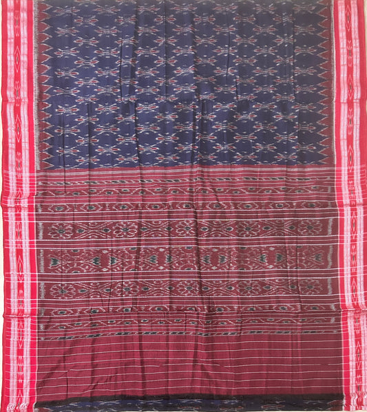 Buy Maniabandha Pure odisha handloom cotton bandha cotton saree for women