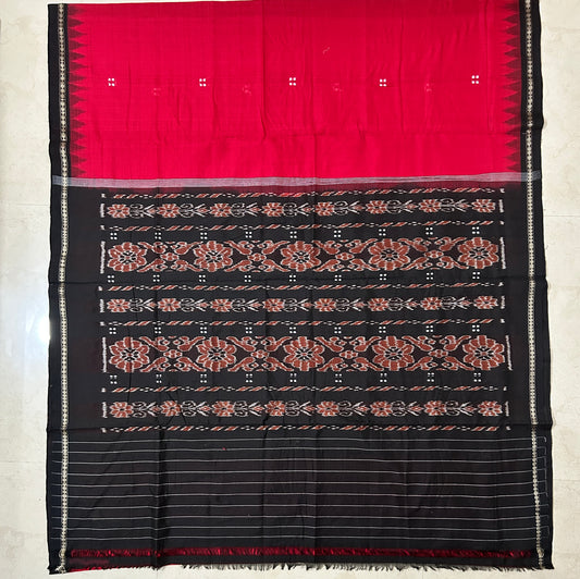 Odisha Handloom Pure ikkat cotton saree from nuapatna | Plain Sari Shopping