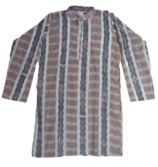 Nuapatna handloom Cotton Odisha Men's Kurta for Traditional Functions and Party
