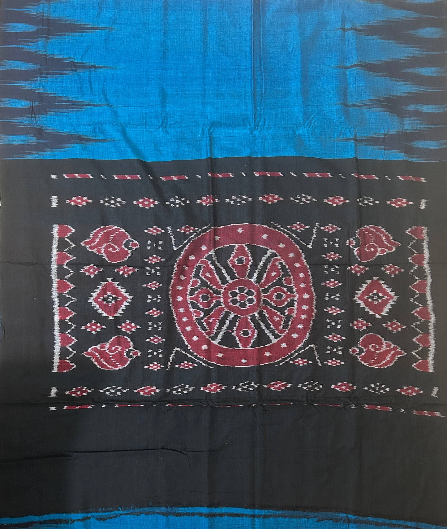 Odisha nuapatna maniabandha handloom pure cotton kargil saree