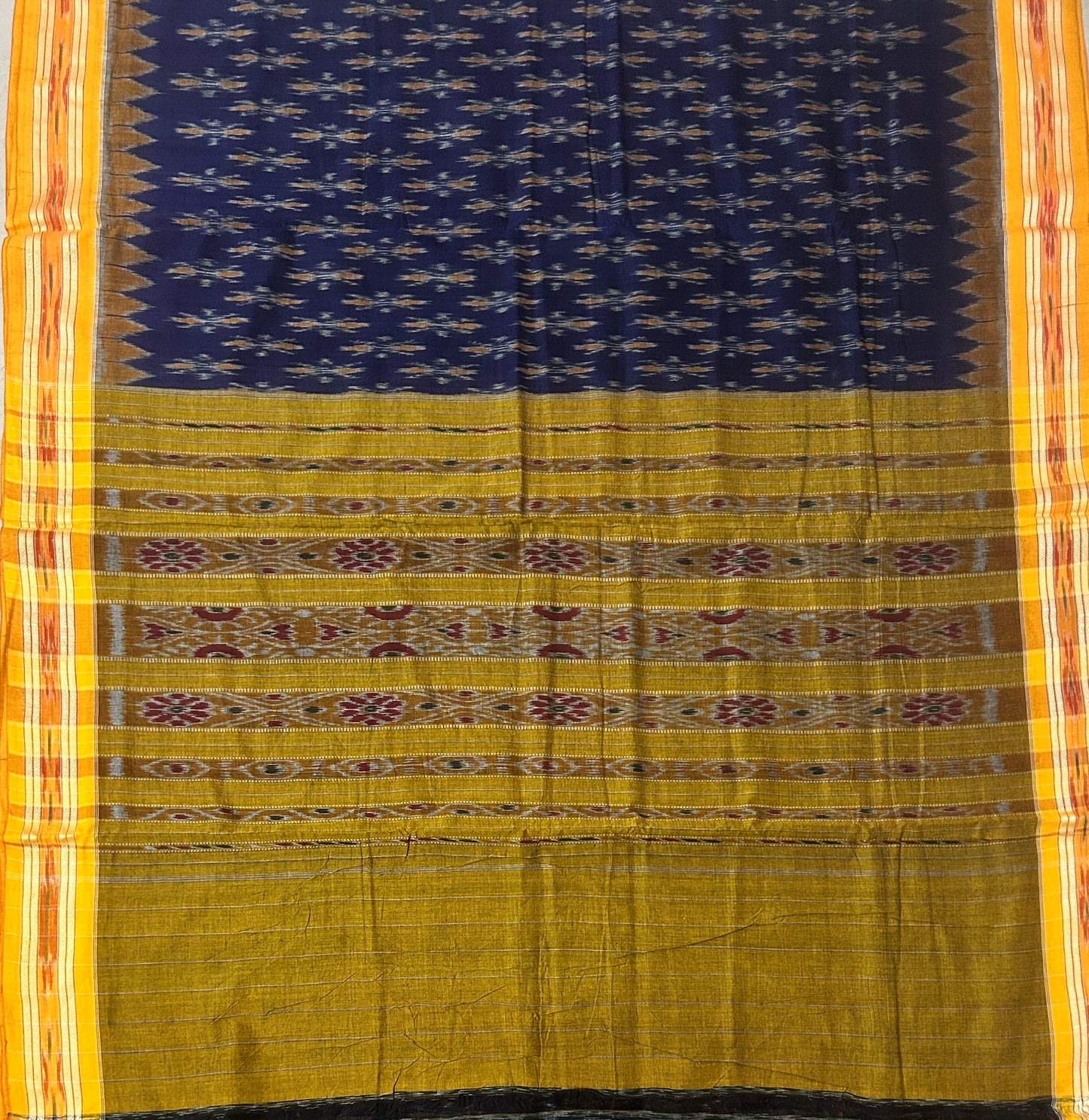 Shop Pure Cotton Nuapatna Odisha Handloom Saree from weavers at discounted prices