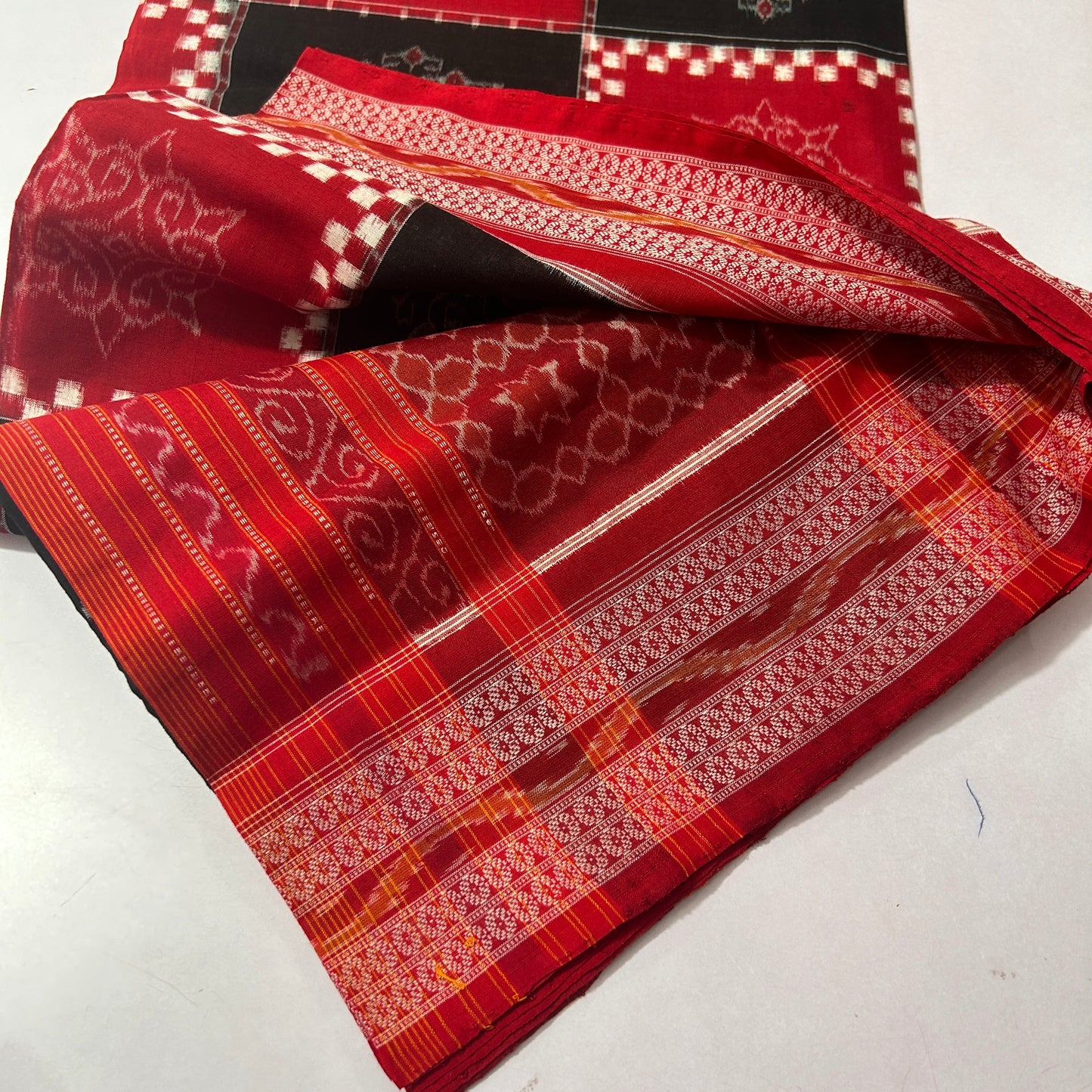 Odisha Handloom Pure Cotton latest design sambalpuri saree for govt women officers