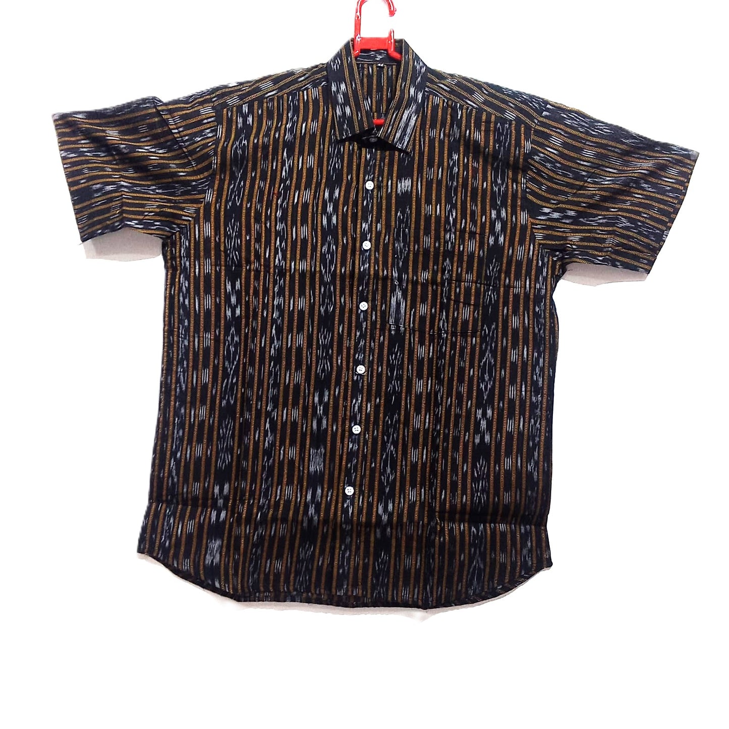 Odisha Handloom Cotton Pure design men's half shirt