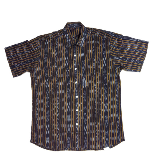 Odisha Handloom Cotton Pure design men's half shirt