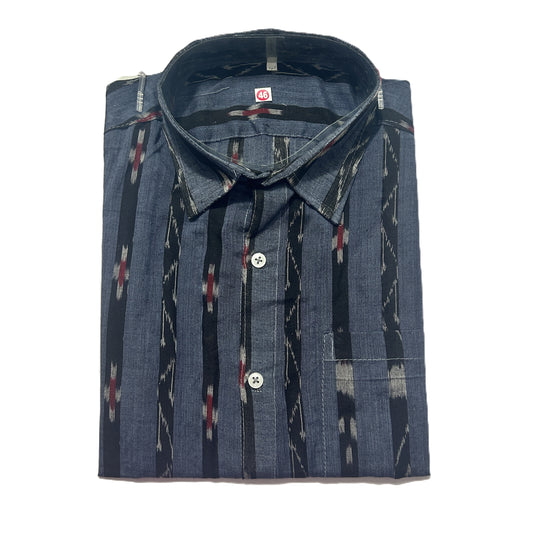 Odisha Handloom Sambalpuri Pure Cotton half Shirt for Summer
